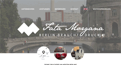Desktop Screenshot of fata-morgana.de